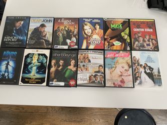 Movies on DVD.