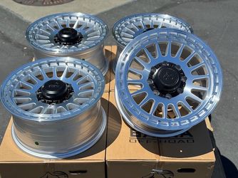 18” NEW Wheels Rims Chevy GMC 3500 Sierra 2500 Silverado Chevrolet Dodge Ram Ford F250 F350 Tires