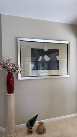 Decorative Art Piece And Vase