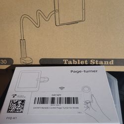 Kindle page-turner and tablet stand.