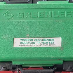 Greenlee Knockout Puch Set