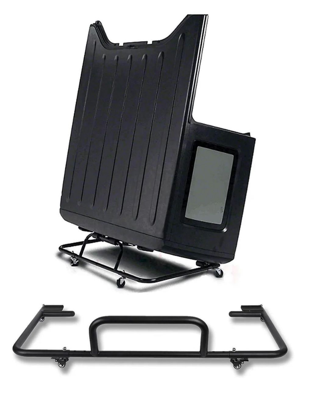 2007-2018 Jeep Wrangler Unlimited Hooke Road Hard Top Carrier Storage Rack Fit