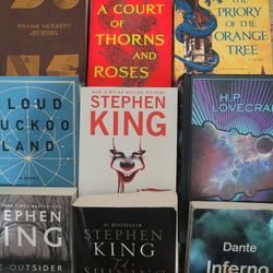 Fiction/Fantasy/Horror Book Collection Or Individual