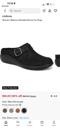 Lifestride round Toe Clogs
