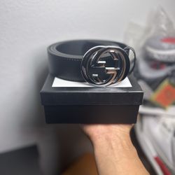 Black Gucci Belt Size 34-36