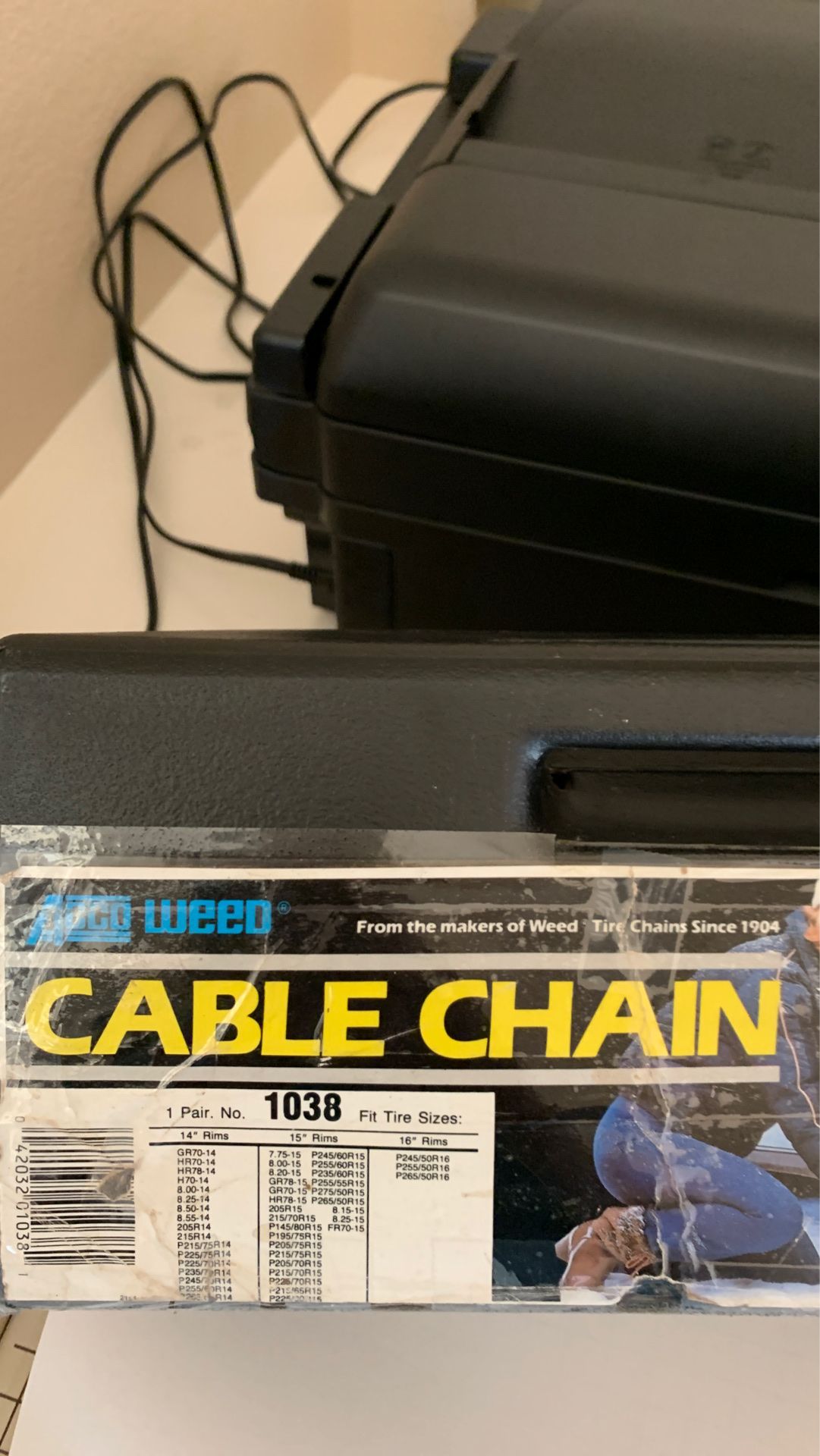 Car Snow Cable Chain- 1pair