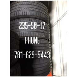 Used Tire For Sale 235/50/17 $180 All Four installed