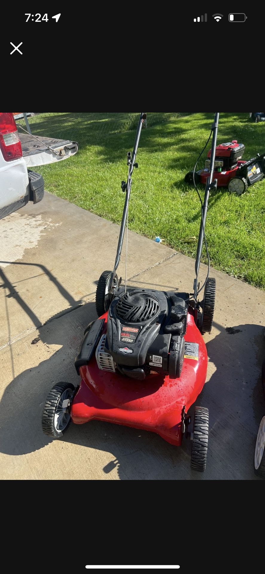 NICE PUSH MOWER