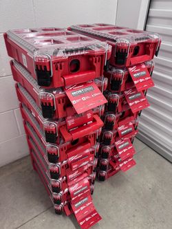 🛠️ MILWAUKEE PACKOUT (16) COMPACT ORGANIZERS ✨ $640 (FIRM)