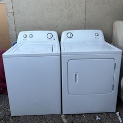 SET LAUNDRY WASHER AND DRYER AMANA HIGH EFFICIENCY 