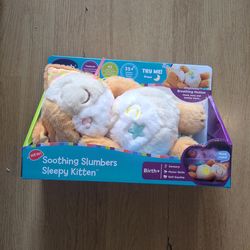 VTech Baby Soothing Slumbers Sleepy Kitty Relax Self Sooth Plus Toy