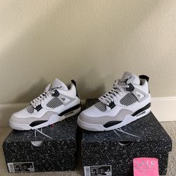 Jordan 4 military black size 9 & 12