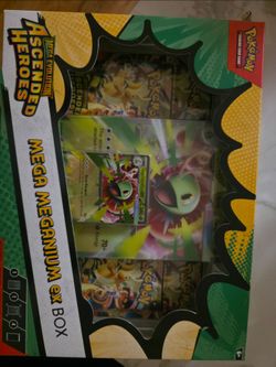 Pokemon Mega Meganium ex box