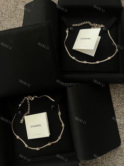 BNIB Chanel Multiple Mini CC Chain Necklace