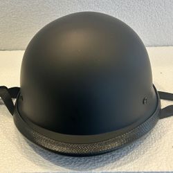 New Matte Black Helmet