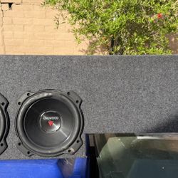 Speaker Boom Box By Ground Shaker With (Qty 2 Kenwood 10” Woofers