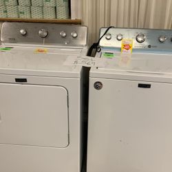 MAYTAG WASHER AND DRYER MVWC565FW MEDC465HW 🌟  11