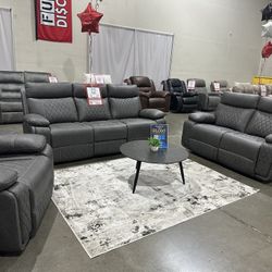 Reclining Sofa Set 