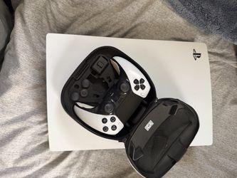 PlayStation 5 + DualSense Edge Controller with case