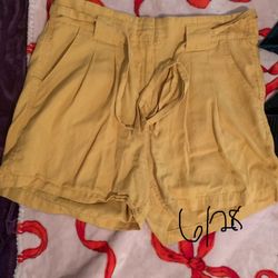 Yellow Shorts