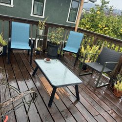 Outside Set, Chairs And Table 