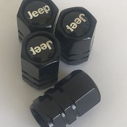 Tire valve caps for Jeep cars