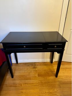 Black Vanity Desk