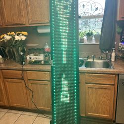 LED SIGN 78" x 16"