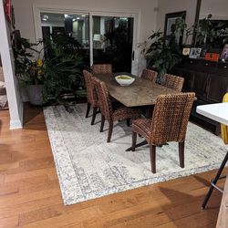Pottery Barn Seagrass Dining Chairs 