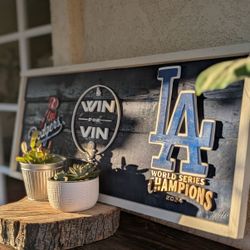 ManCave Dodgers Sign