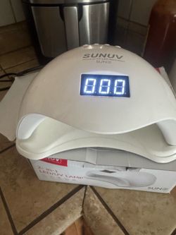 Uv led lamp for nails