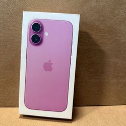 iPhone 16 Pink 128gb 5g Att or cricket 