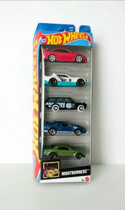 Hot Wheels Nightburnerz 5-Pack Honda Civic Si-  Red