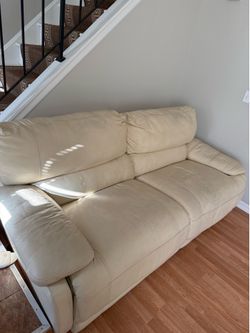 Leather couch