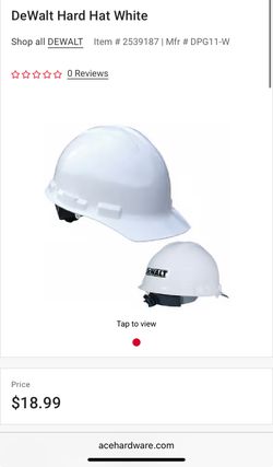 DeWalt Hard Hat 