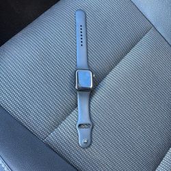 Black Apple Watch Series 5 With Extra Bands