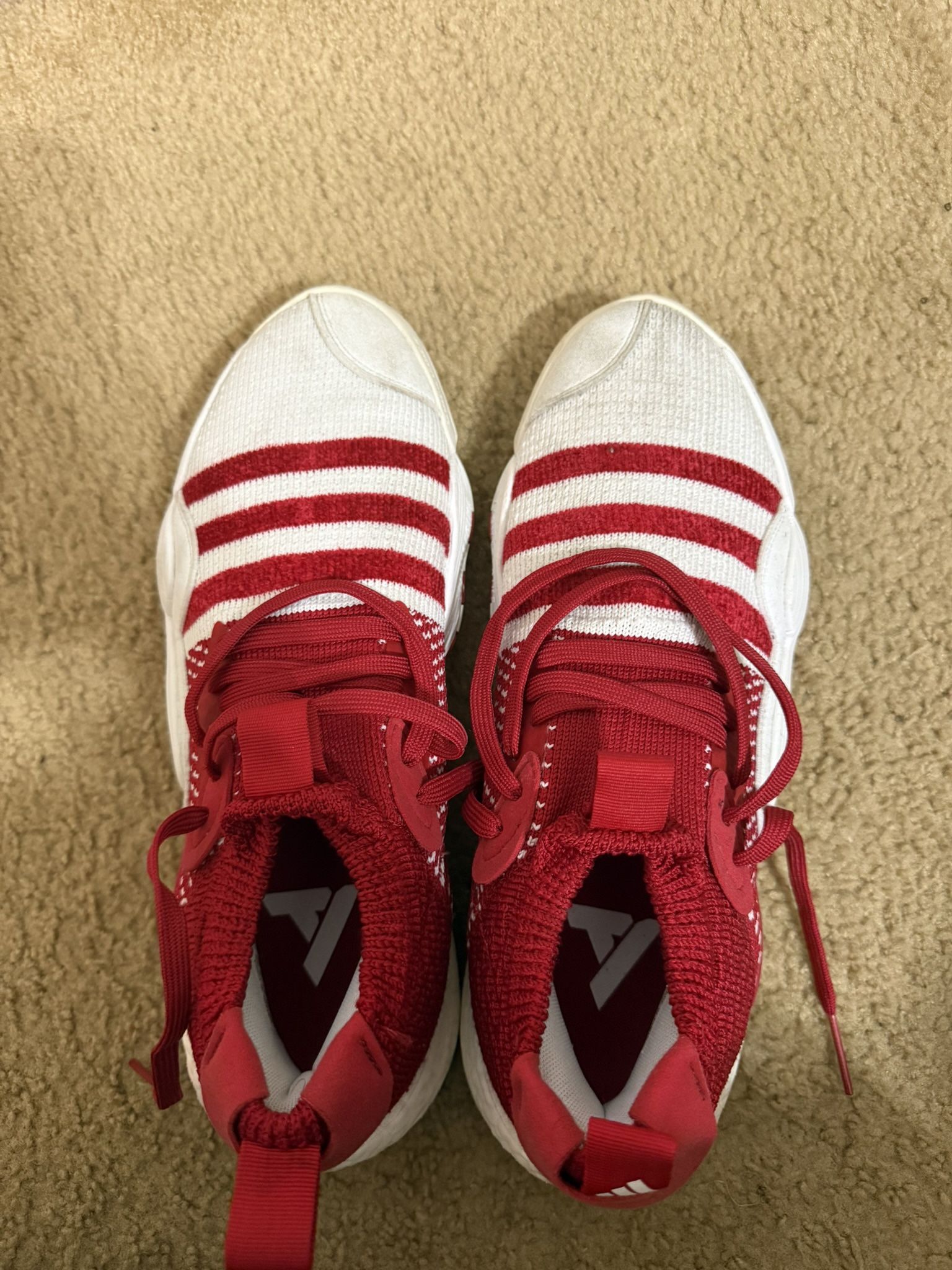 Adidas Trae Young 2 Mid Team Power Red Size 11