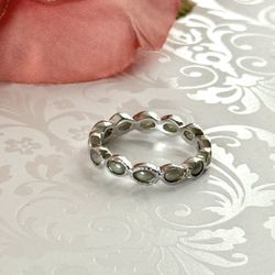 Turquoise Stackable Ring, Size 7