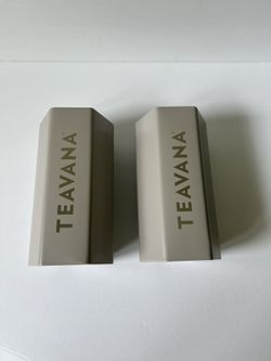 Teavana Hexagon Tea Tins (2) – Stylish Storage - $13