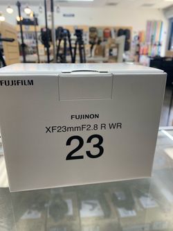 Fuji 23mm 2.8 WR