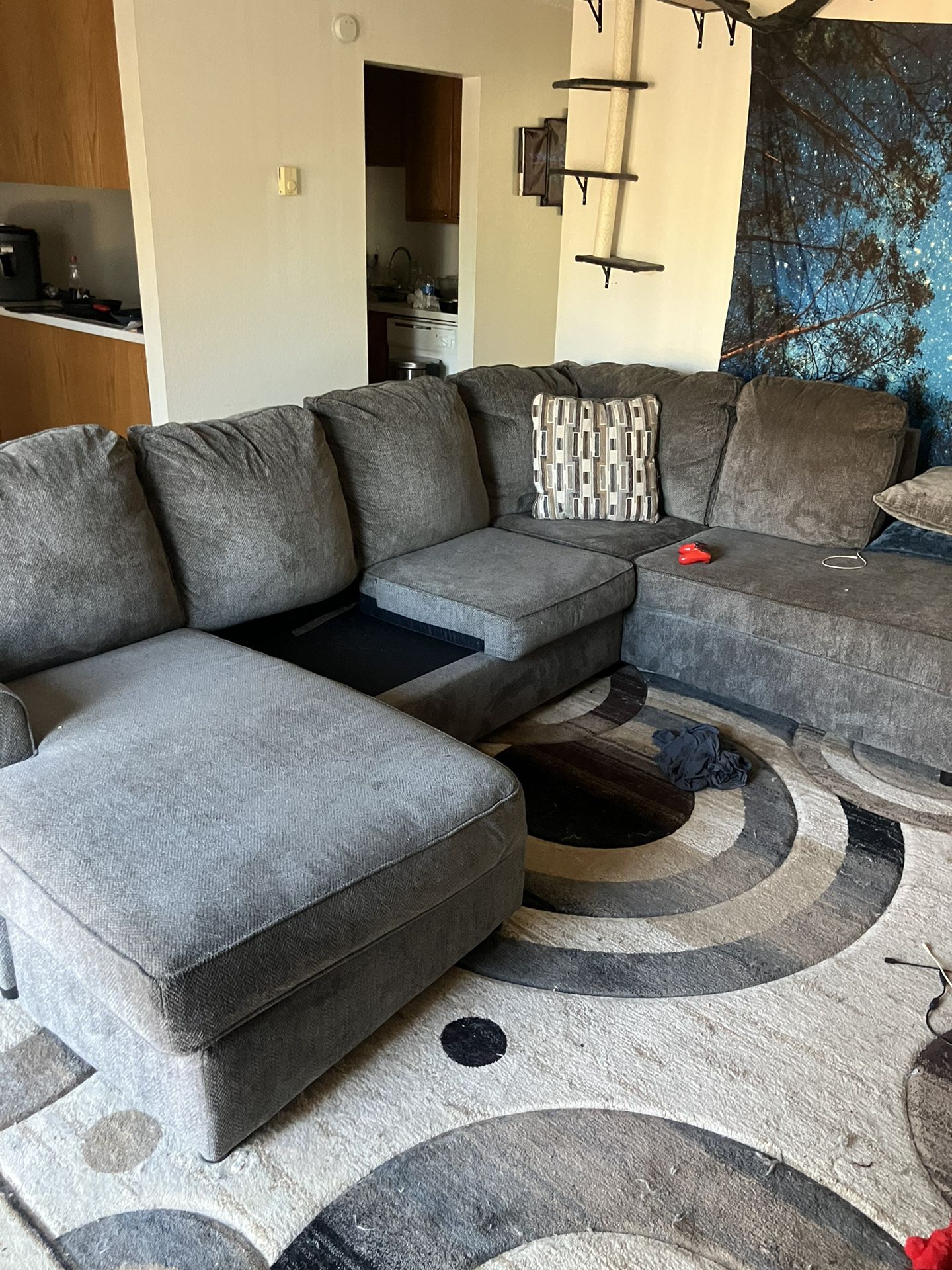 Two section couch