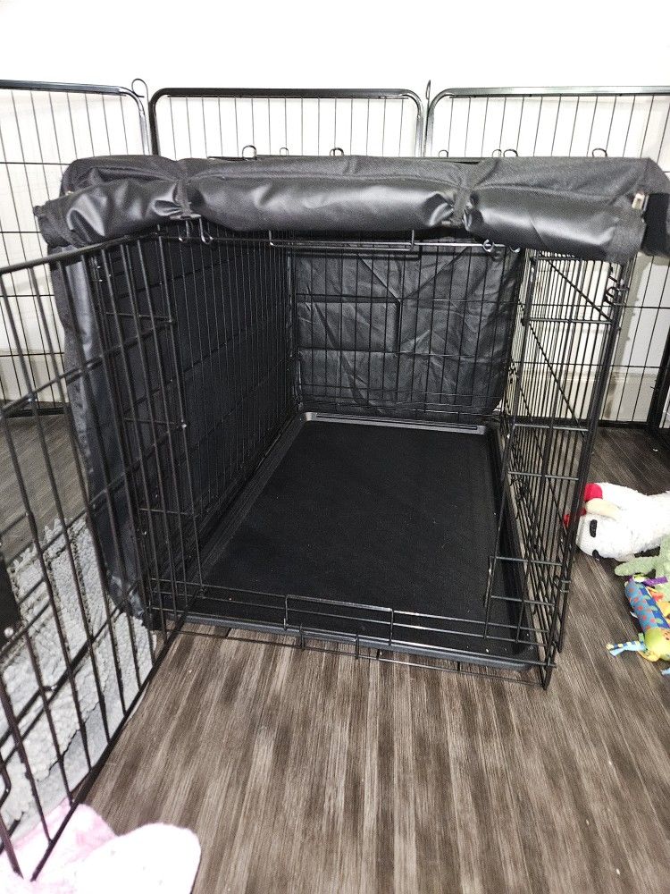 Dog Crate With Cover
