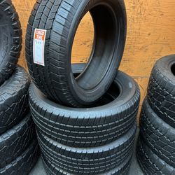 245/55R19 Michelin Defender LTX High Tread Full Tire Set