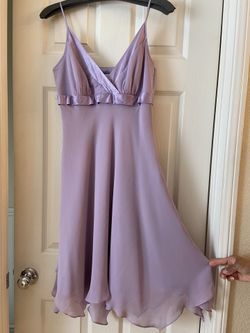 Size 4 Purple Dress