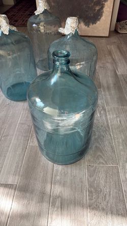 Vintage glass bottle