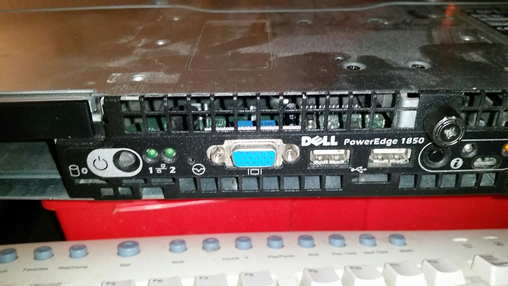 Dell poweredge 1850 rack mount server power edge
