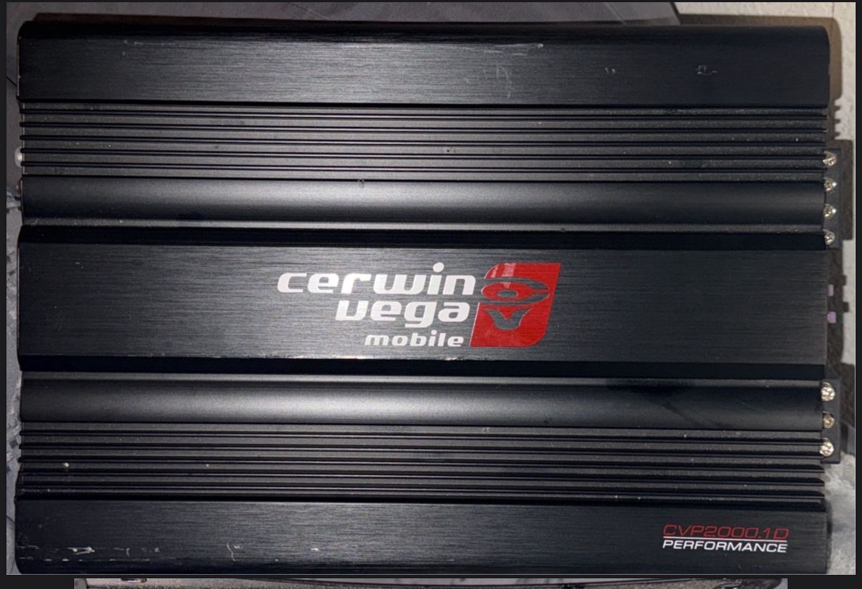 Cerwin-Vega CVP2000.1D 2000W Amplifier