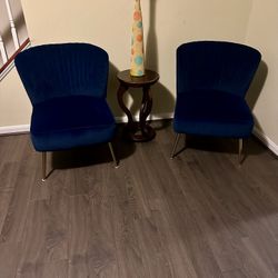 Velvet Accent Chair ($135 each) - Delivery available