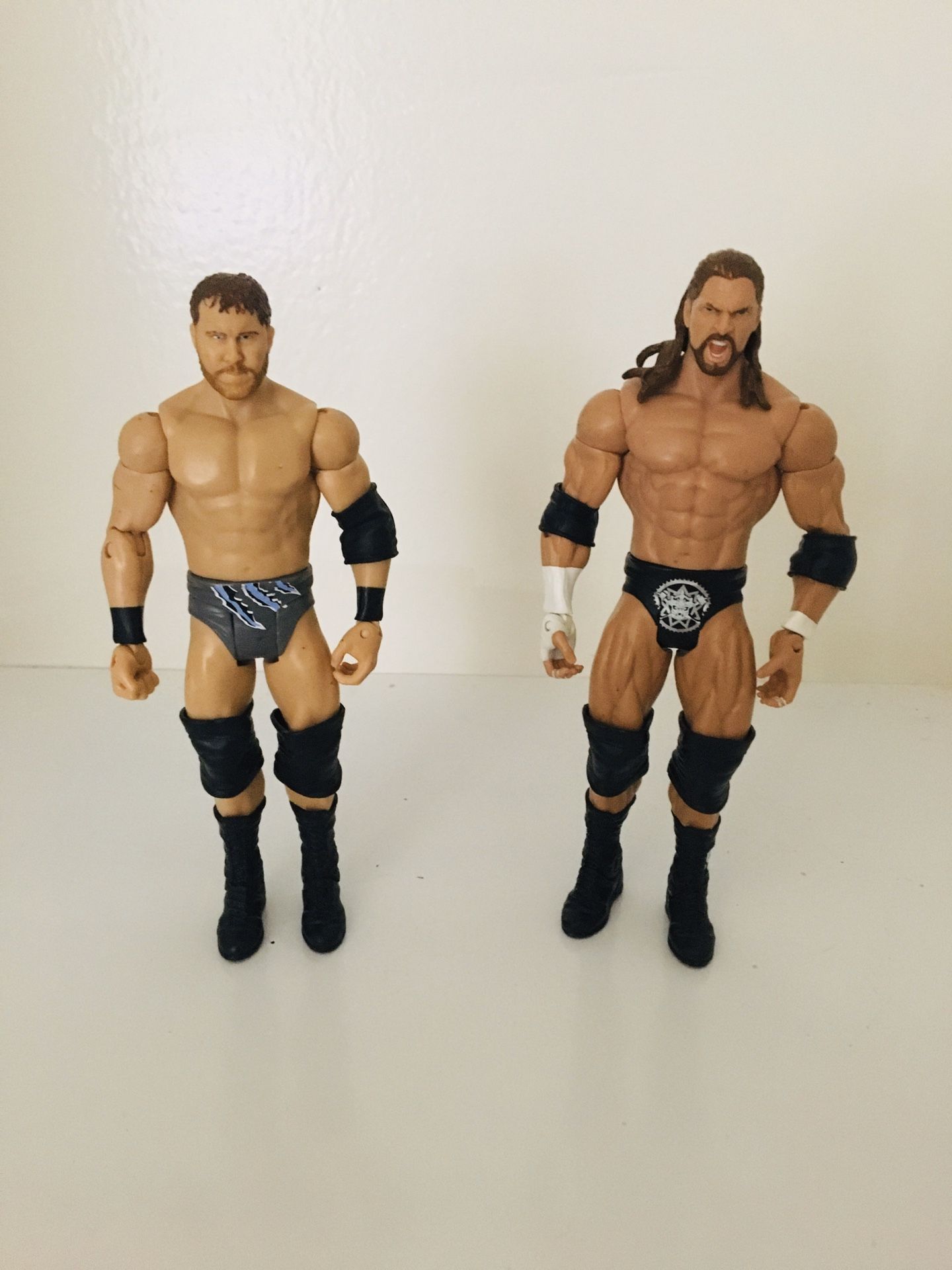 WWE action figures elite : Triple H vs Curtis Axel