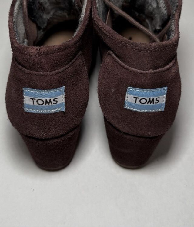 Brown Sude TOMS ( Wedge) Women’s Sz. 6.5